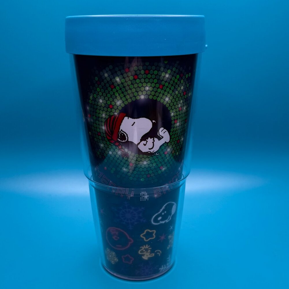Tervis Merry & Bright Snoopy Peanuts Gang Insulated Tumbler w/Lid 24oz